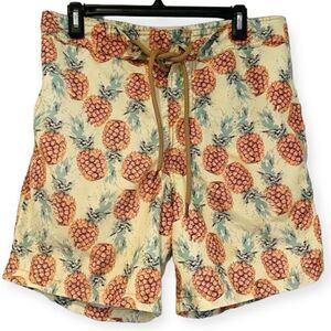 Maaji Pineapple Shakes Swim Trunks Size Large